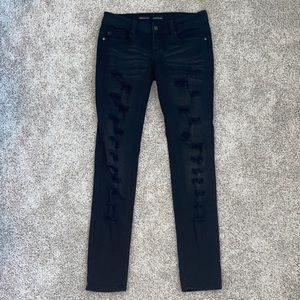 Rampage distressed skinny jeans size 5